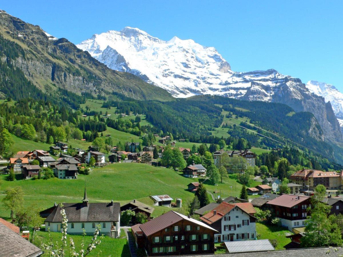 Apartment Rustica By Interhome Wengen Exterior foto